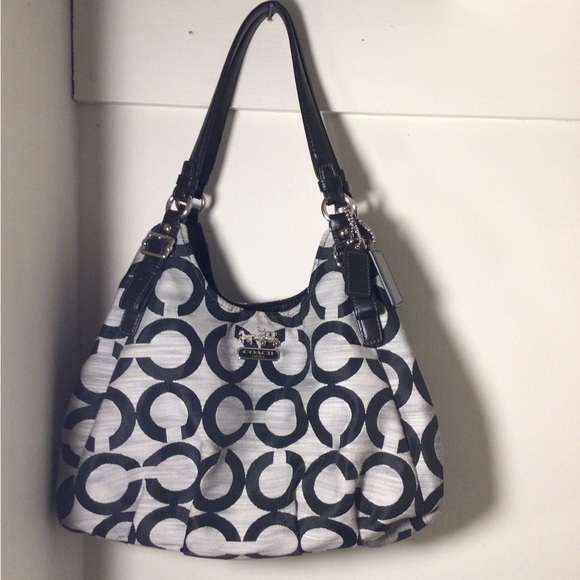 Coach Monochrome Signature Hobo Bag - Picture 1 of 4